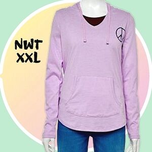 .NWT Lightweight XXL Pullover Hoodie w Kangaroo Pocket